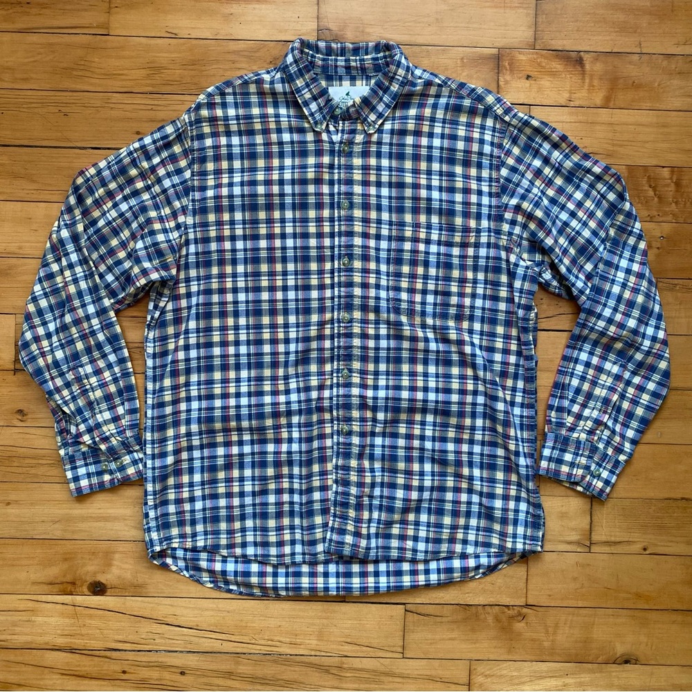 💙 Men’s Plaid Button Down Shirt